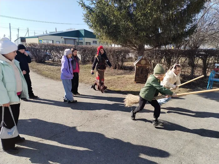 конкурс от Бабы яги кто быстрее