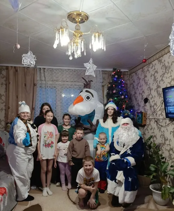 Поздравление многодетной семьи