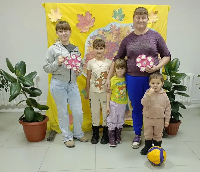 Семья Пахомовых.