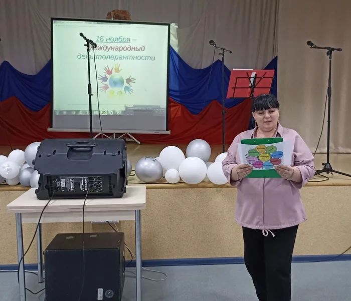 выступление ведущего на познавательной программе Толерантность - жизни не помеха