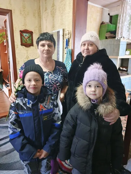 в гостях у матери СВО Довыдова С.А