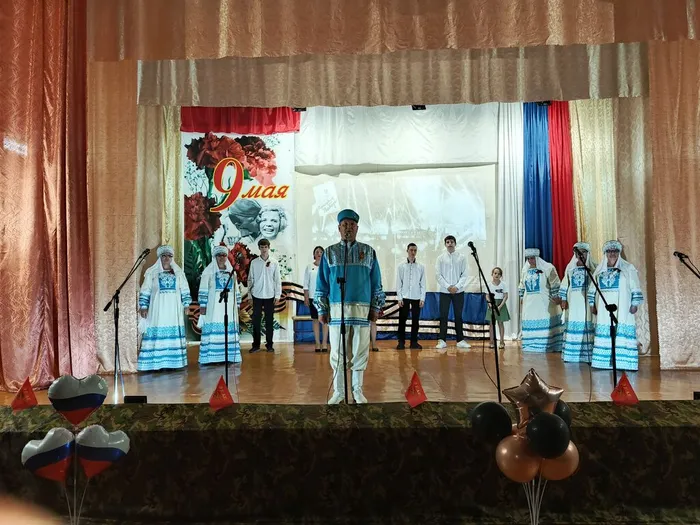 9 ма  Пешневский ДК Это было недавно, это было давно песня Победа вокальный ансамбль Селяночка