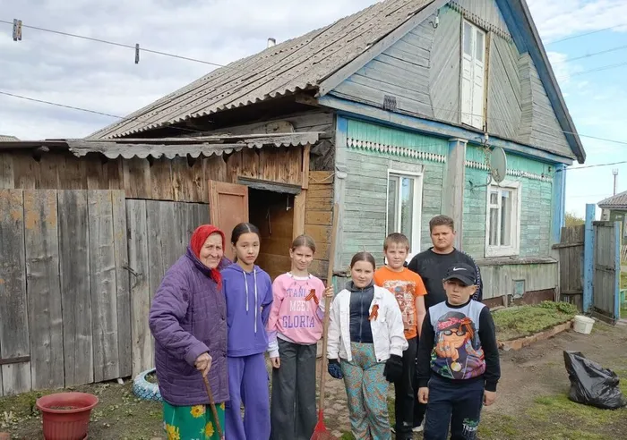 юные волонтеры с.Грачи