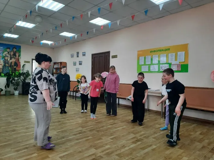 Разминка Весёлая зарядка