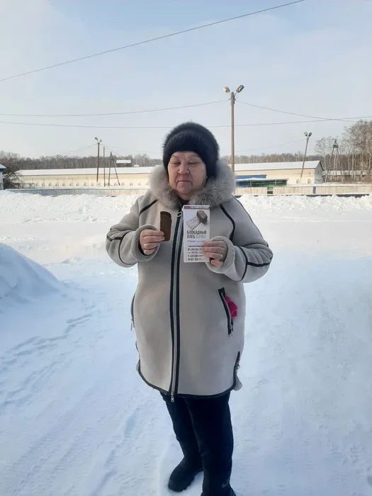 Участница акции