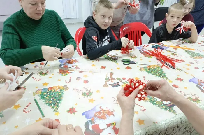 мамы не отстовали от ребят