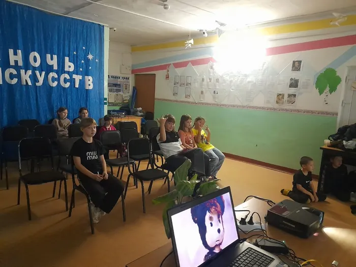 посмотр мультфильмов
