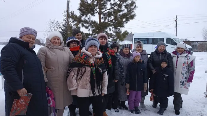 общее фото на концертной программе В преддверии Нового года