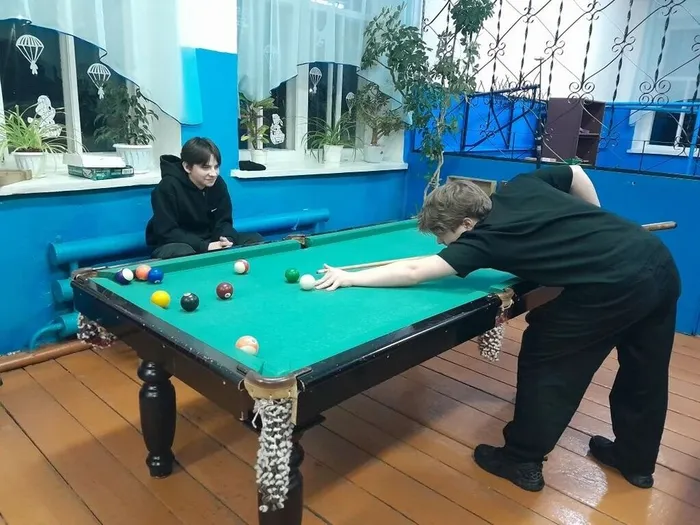 Пешневский ДК Один день без интернета игра в бильярд
