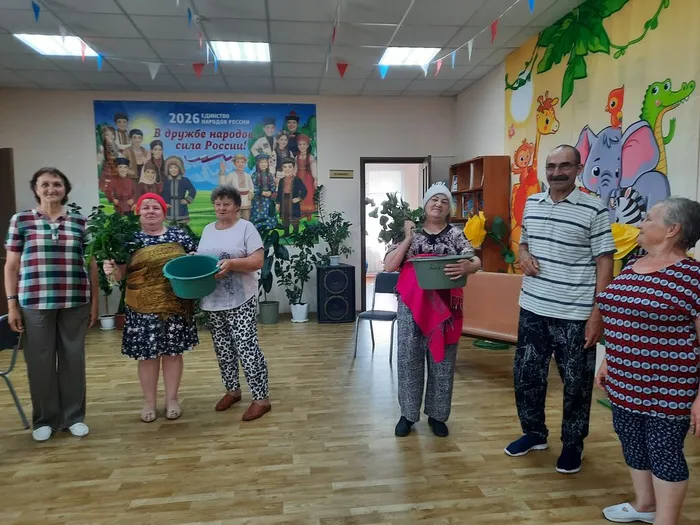 завершение эстафеты Собираемся в баньку