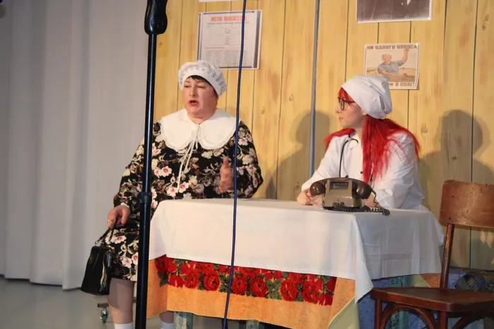 Марта на приеме у Наташи