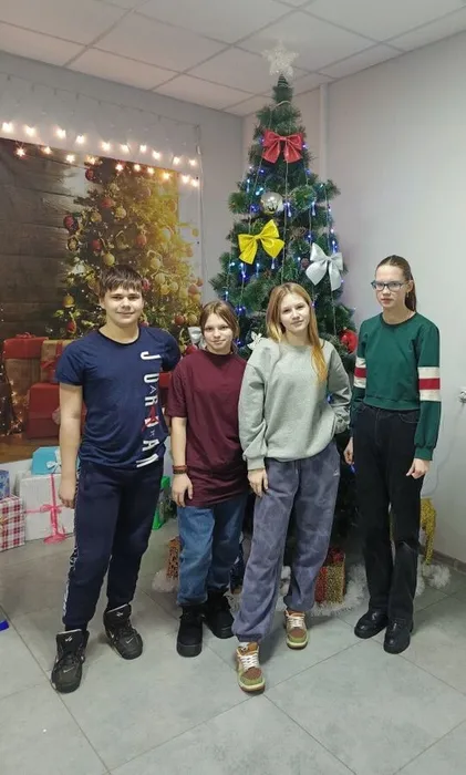 участники волонтерского отряда