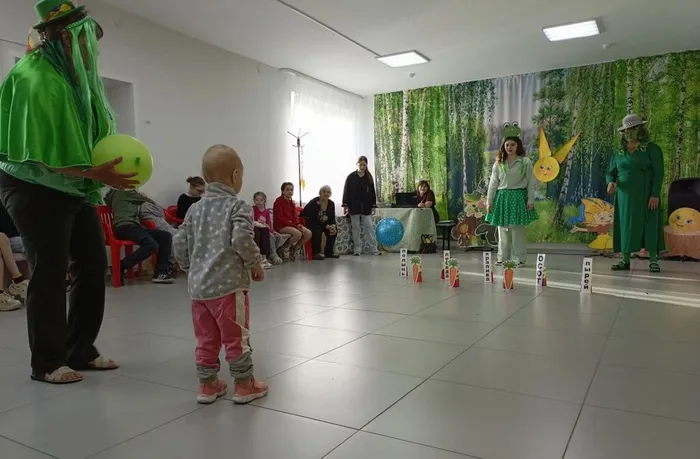 Игра Огородный боулинг.