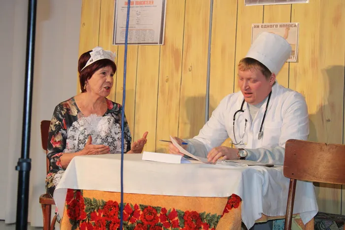 Сцена-На приеме у доктора