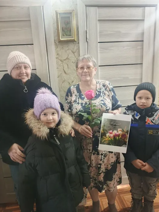 в гостях у опекаемых семья Фоминцева Л.Д