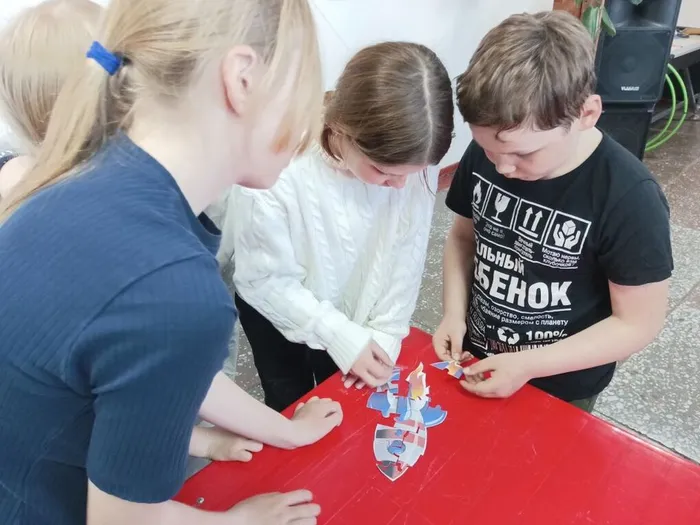 конкурс - Сложить силуэт ракеты