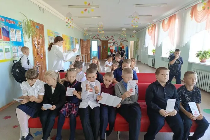 Раздача буклетов