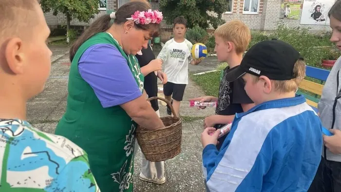 Гостинцы с корзинки