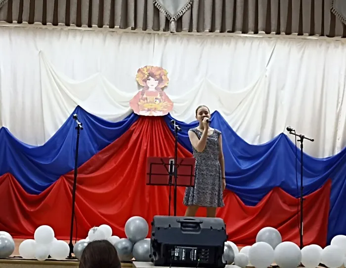 выступление Козыревой Киры на концертной пр-ме Сила России-в единстве народов!