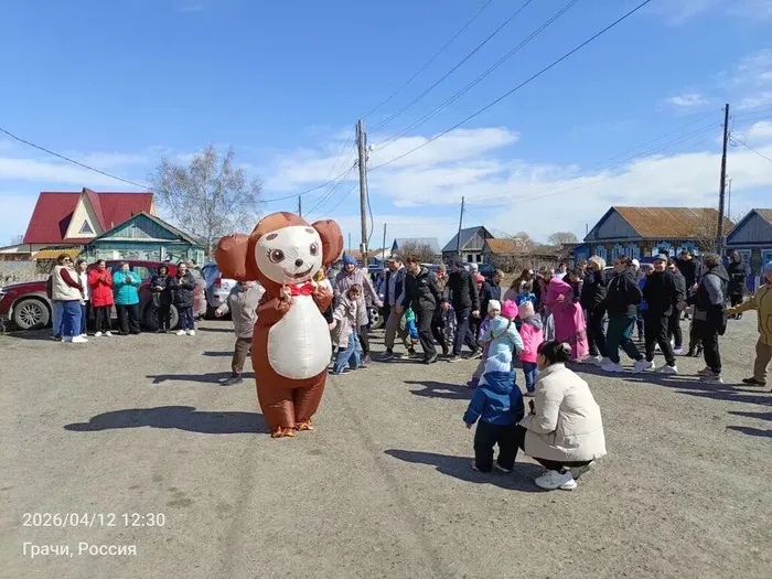 Выход Чебурашки