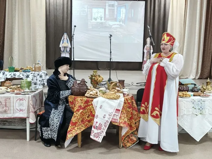 анна встречает гостя