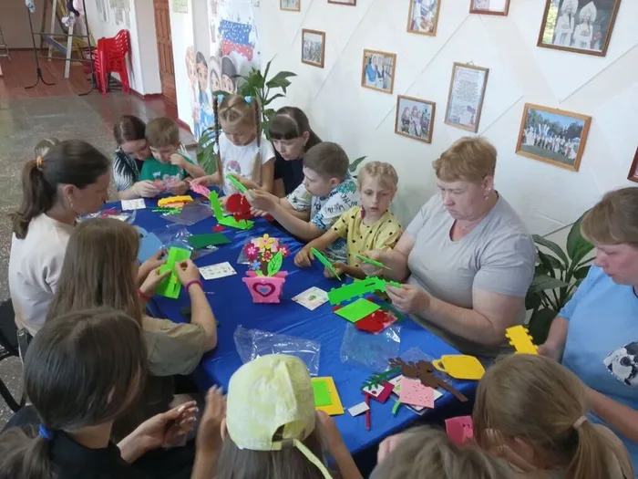 в процессе сборки