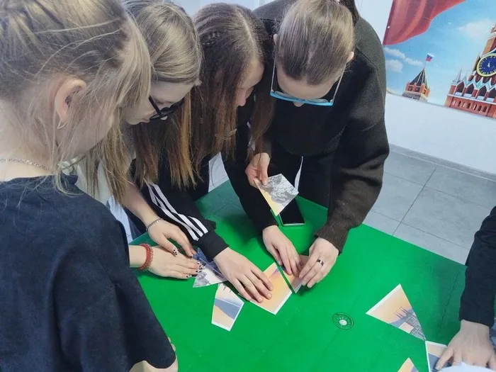 сборка пазла