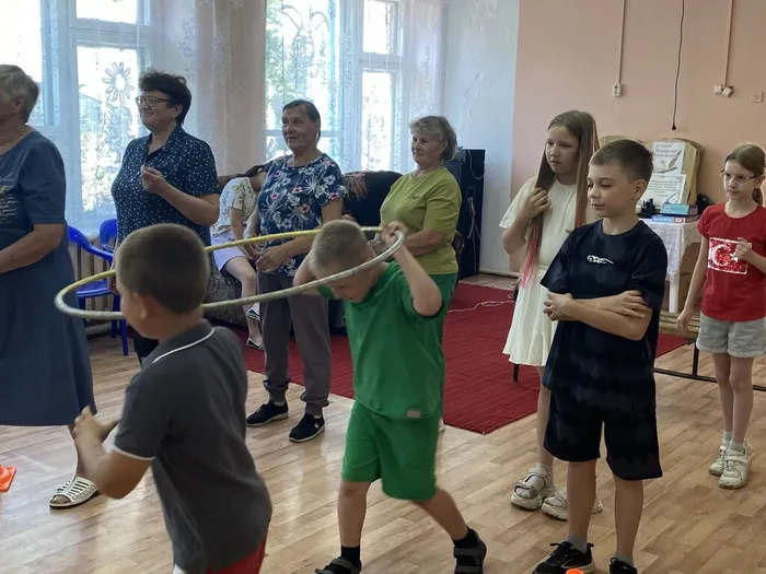 переправа в обручах