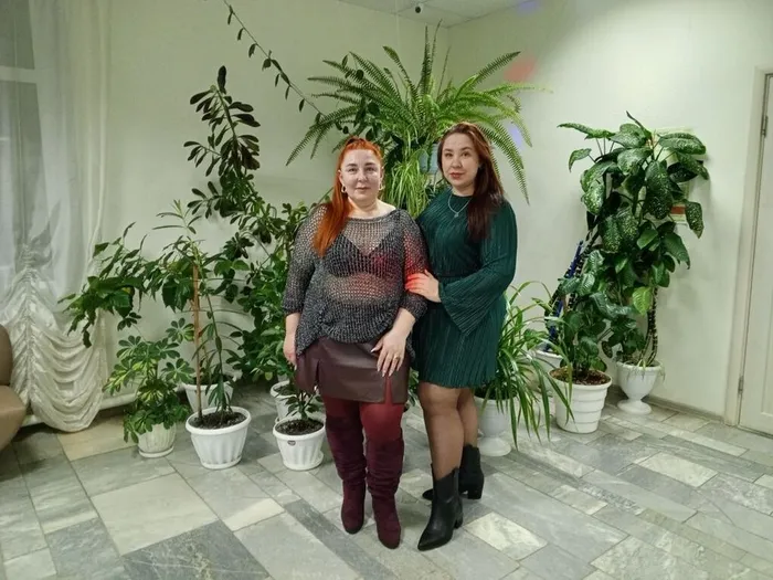 Остаточникова Светлана и Наталья Кошелева, члены семей участников СВО