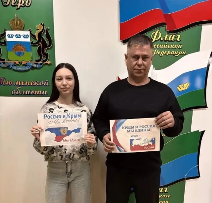 участник акции Чичилов А с Князевой Кариной