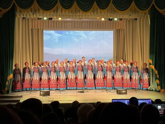 Волжский хор в Казанском Тюменской области