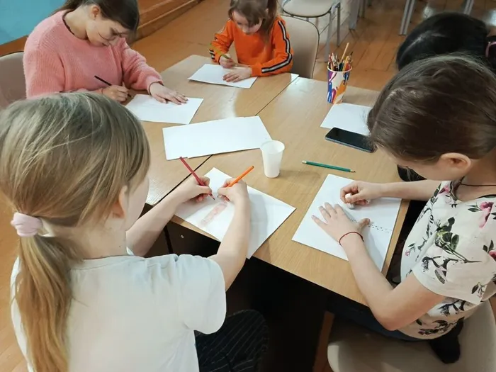 Выставка детских рисунков