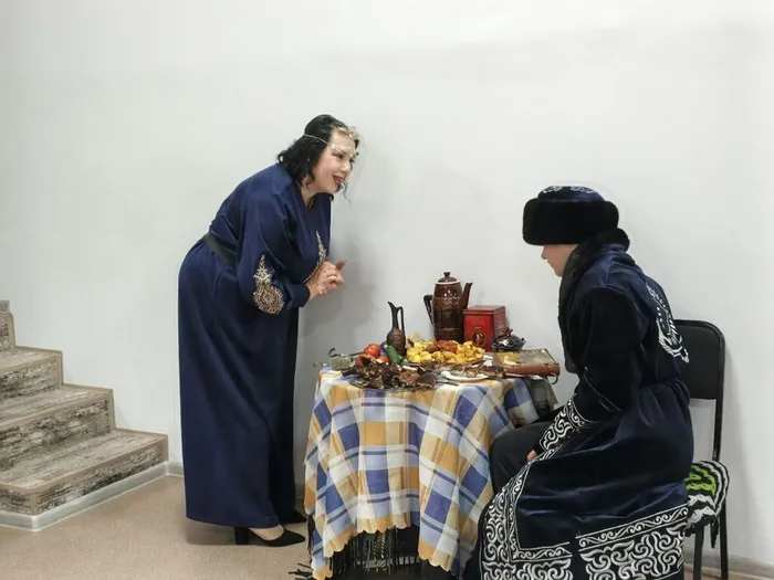 армянка встречает гостя