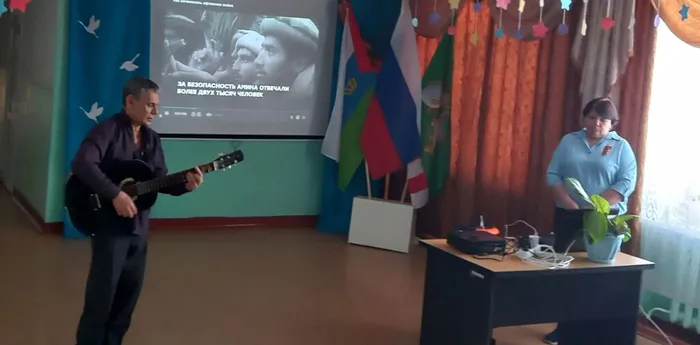 исполнение песни Чёрный тюльпан