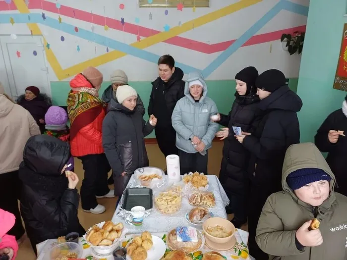 угощение блинами