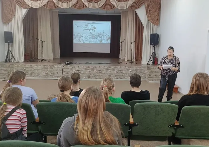 Ведущая Межецких Е.А. в беседе со всеми участниками беседы