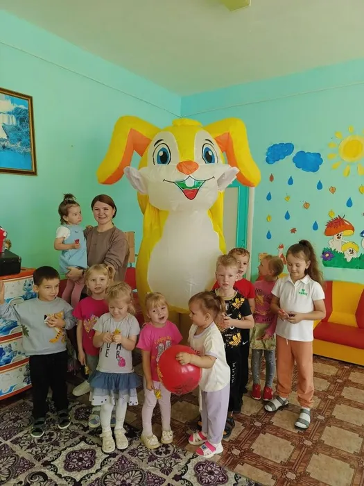 фото с зайчиком